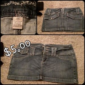 Jean skirt